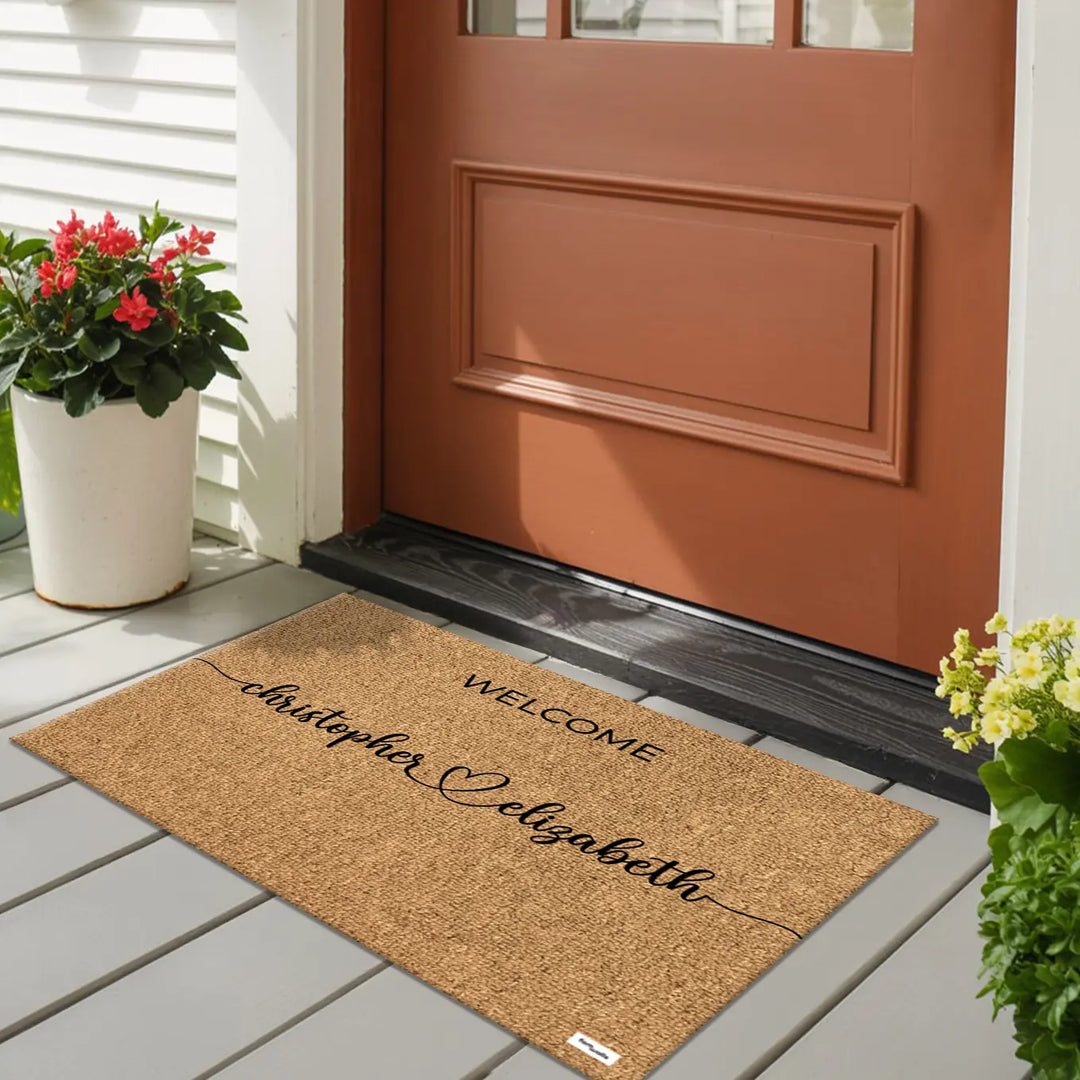 Personalized Doormat "Your Names"