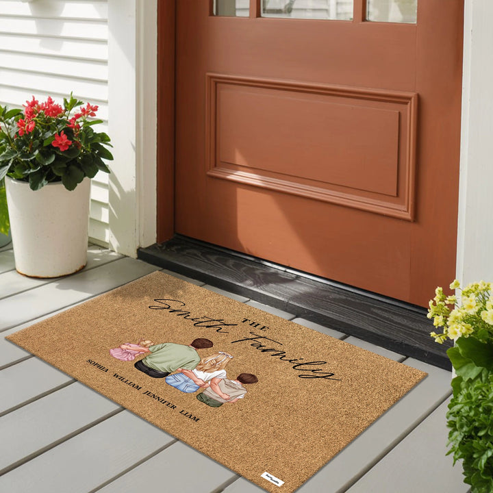Personalized Doormat "Family"