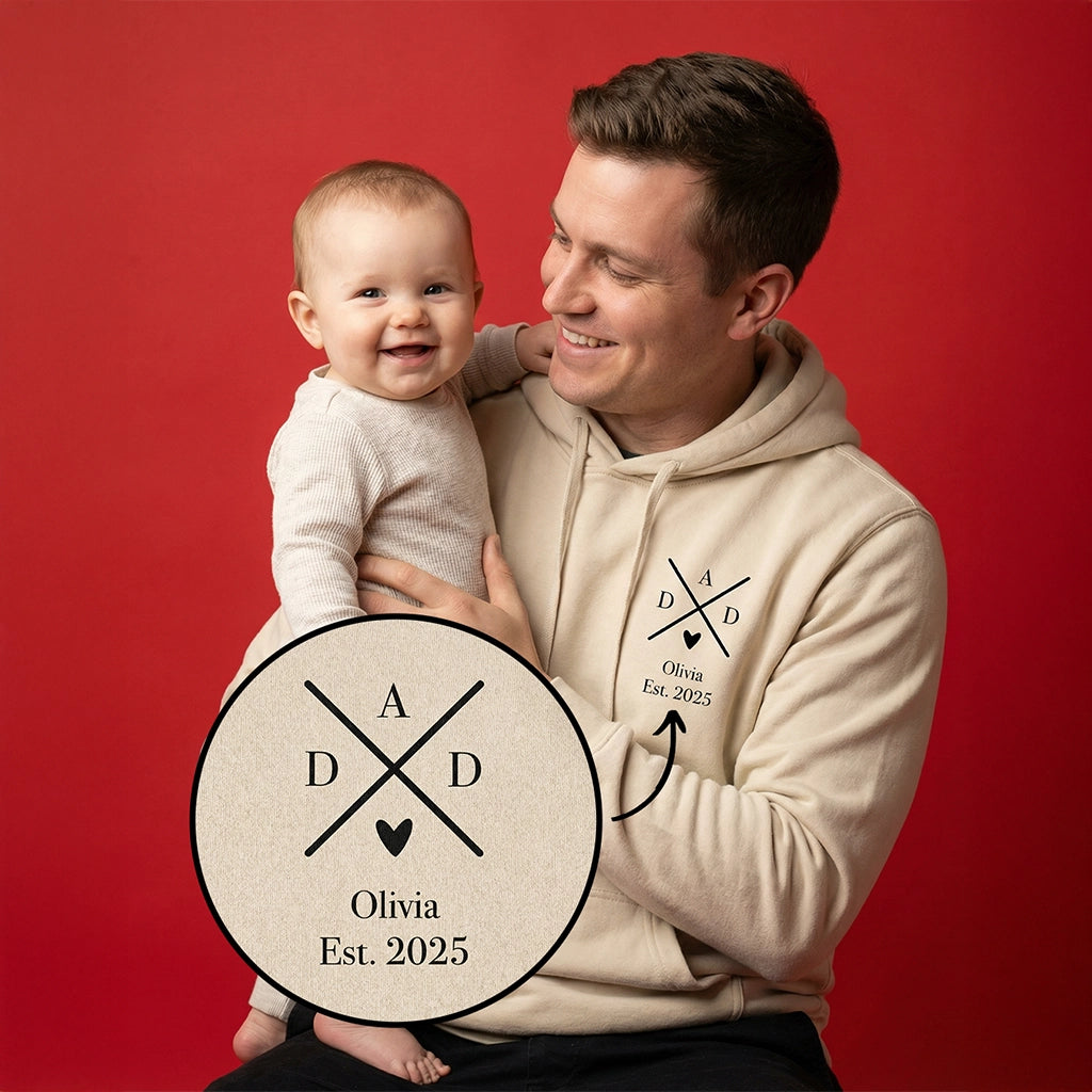 Personalized Hoodie "DAD"
