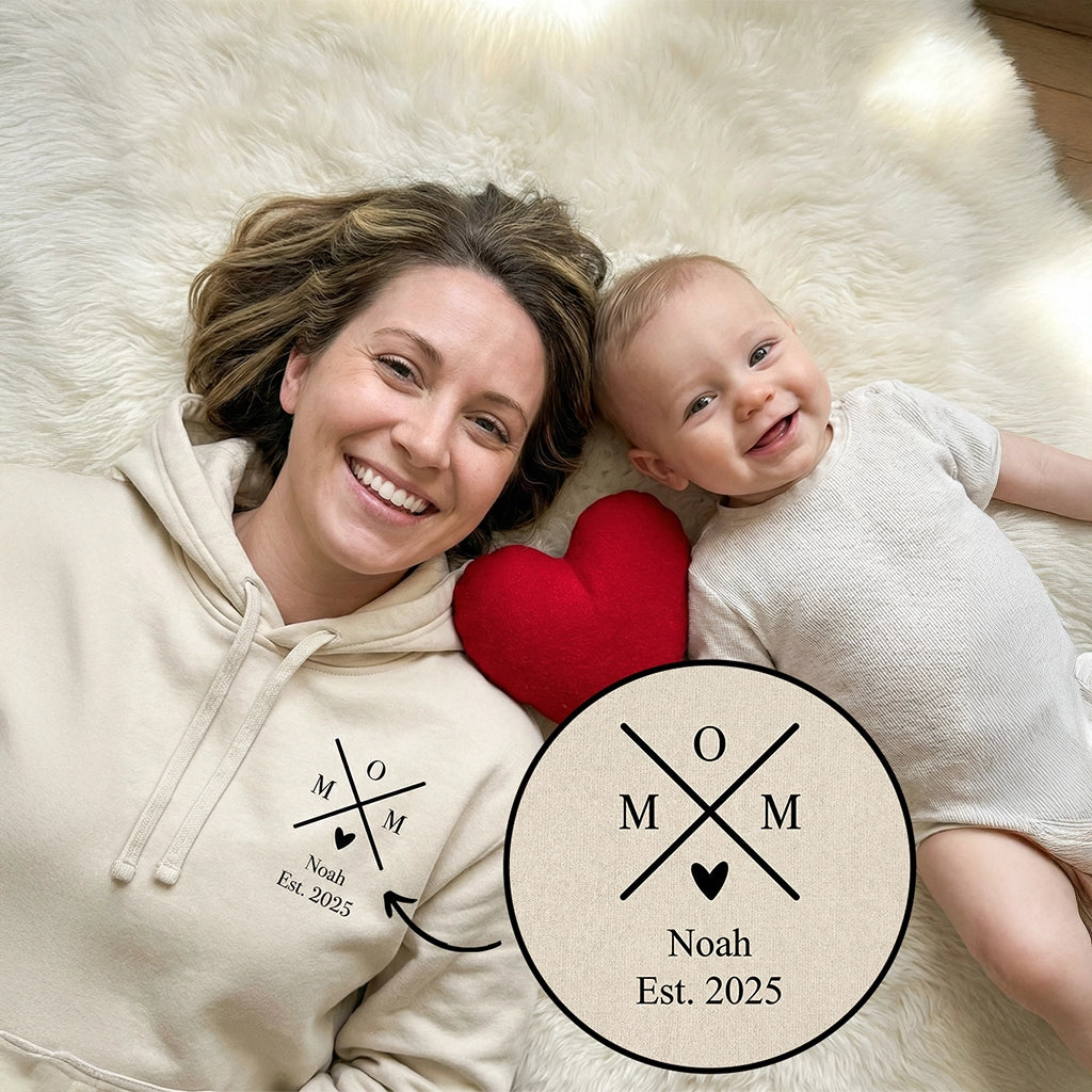 Personalized Hoodie "MOM"