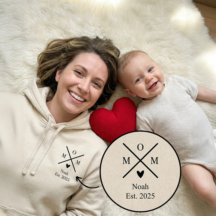 Personalized Hoodie "MOM"