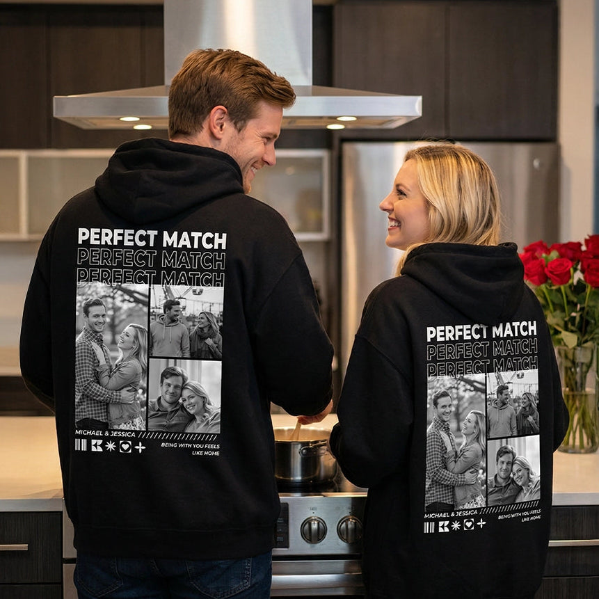 Personalized Hoodie "Perfect Match"