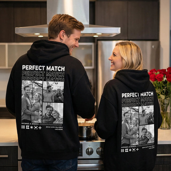 Personalized Hoodie "Perfect Match"