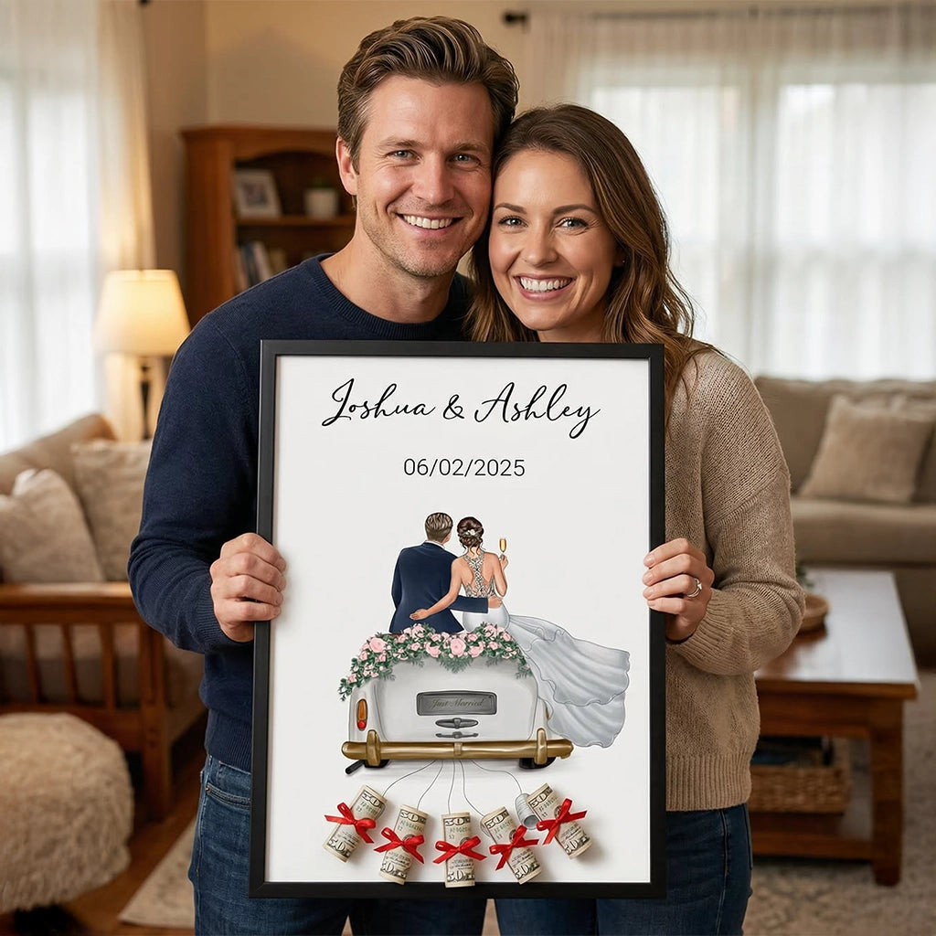 Personalized Poster "Just Married"