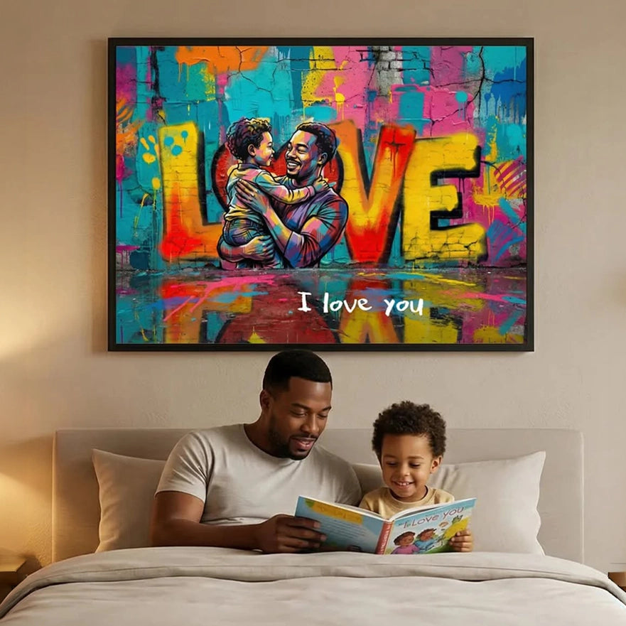 Personalized Poster Love "DAD"