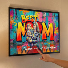 Personalized Poster Love "MOM"