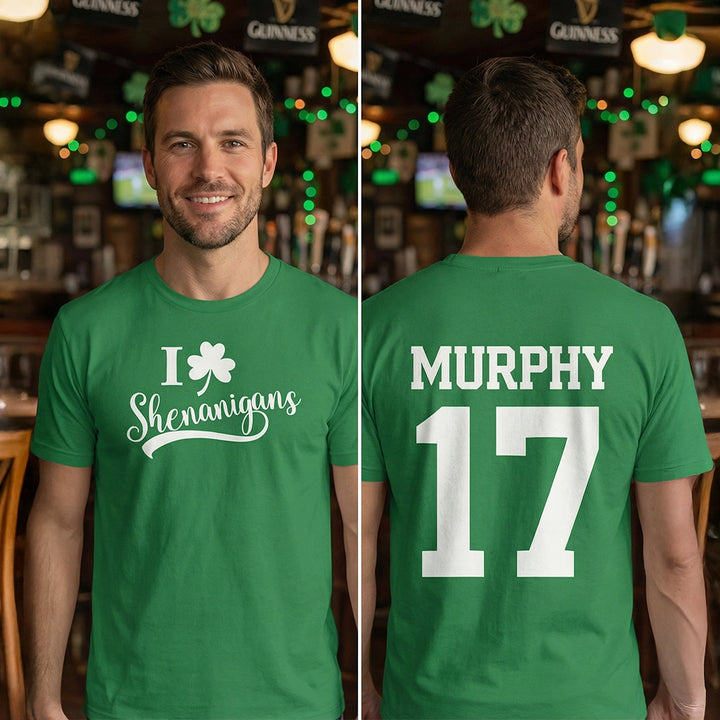 Personalized St. Patrick’s Day T-Shirt "Jersey"