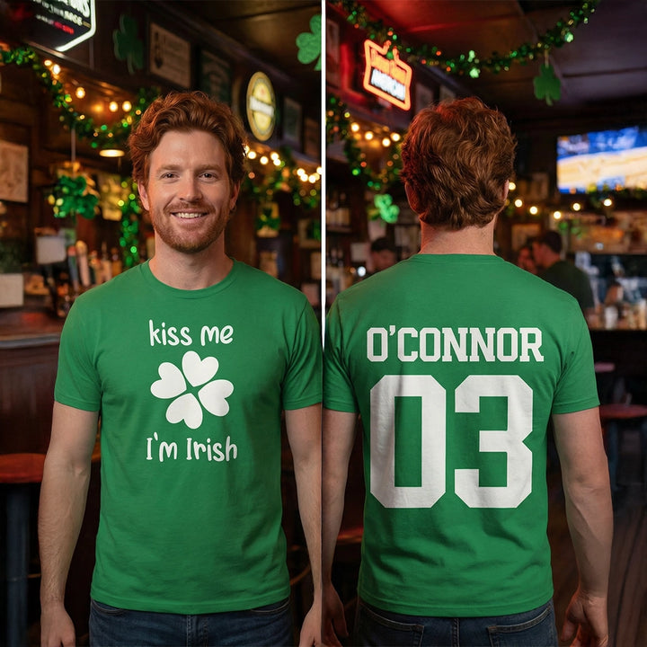 Personalized St. Patrick’s Day T-Shirt "Jersey"