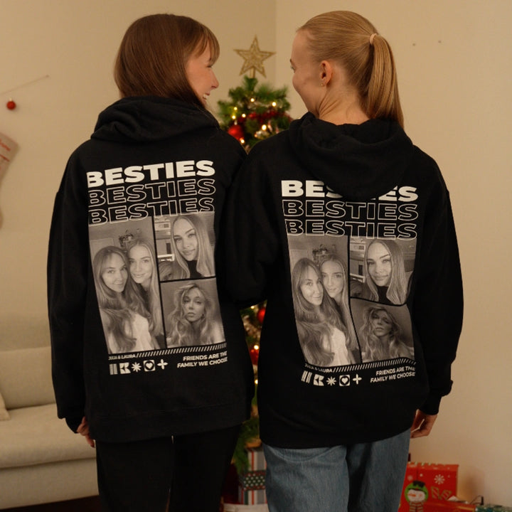 Personalized Hoodie "Besties"