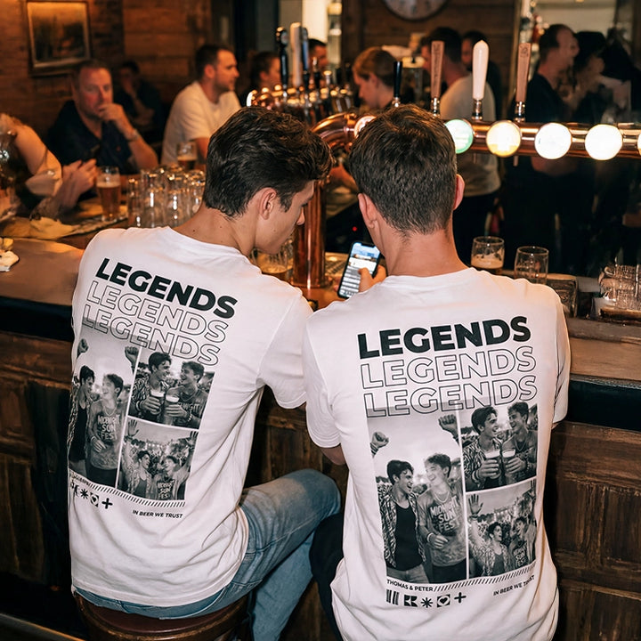 Personalized T-Shirt "Drinkbuddies"