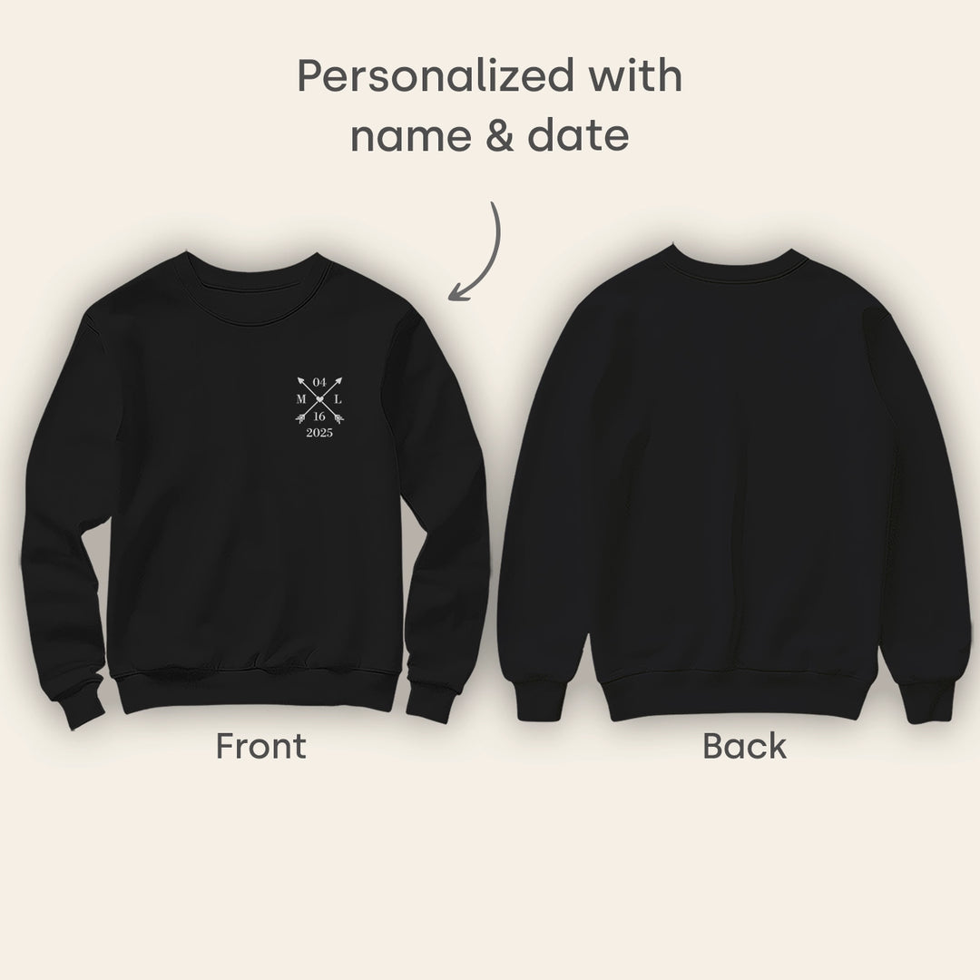 Personalized Sweater Heart & Date