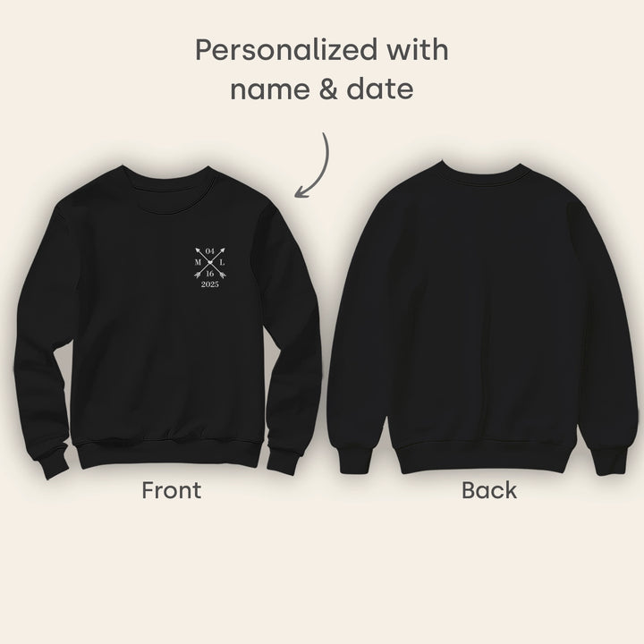 Personalized Sweater Heart & Date