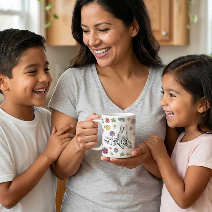 Personalized Mug "Hands"