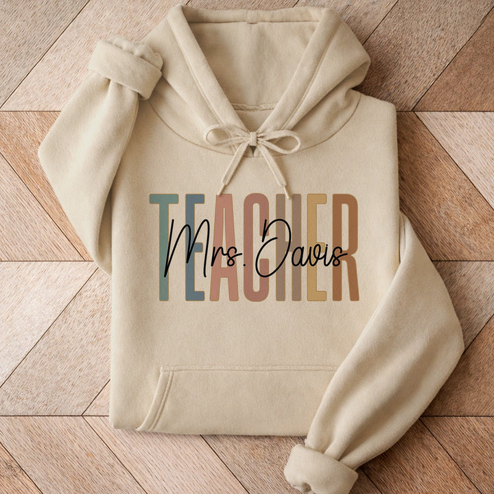 Personalized Hoodie "Teacher"