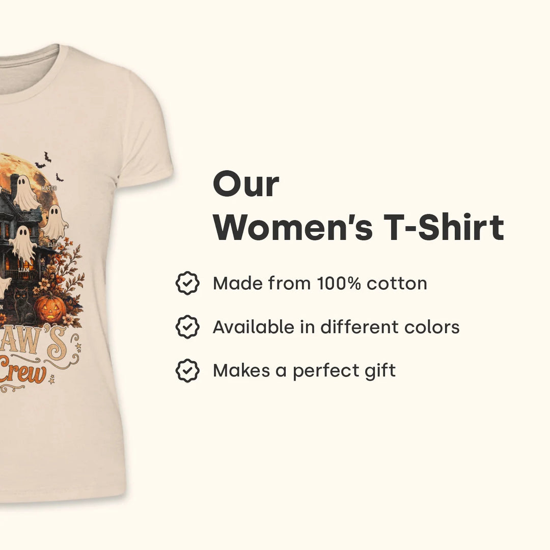 Personalized T-Shirt "Boo Crew"