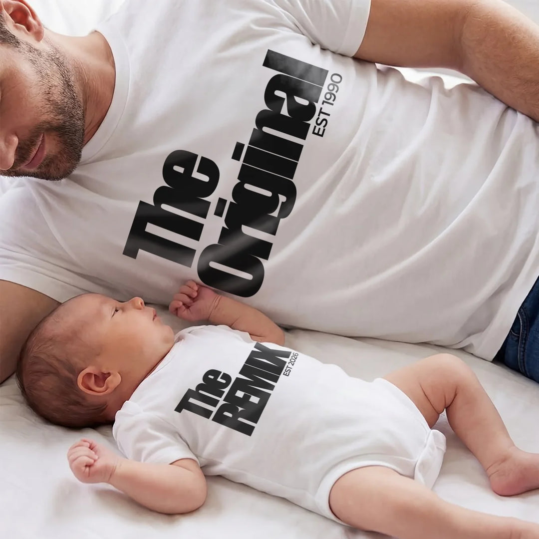 Personalized Partnerlook "The Original & The Remix"
