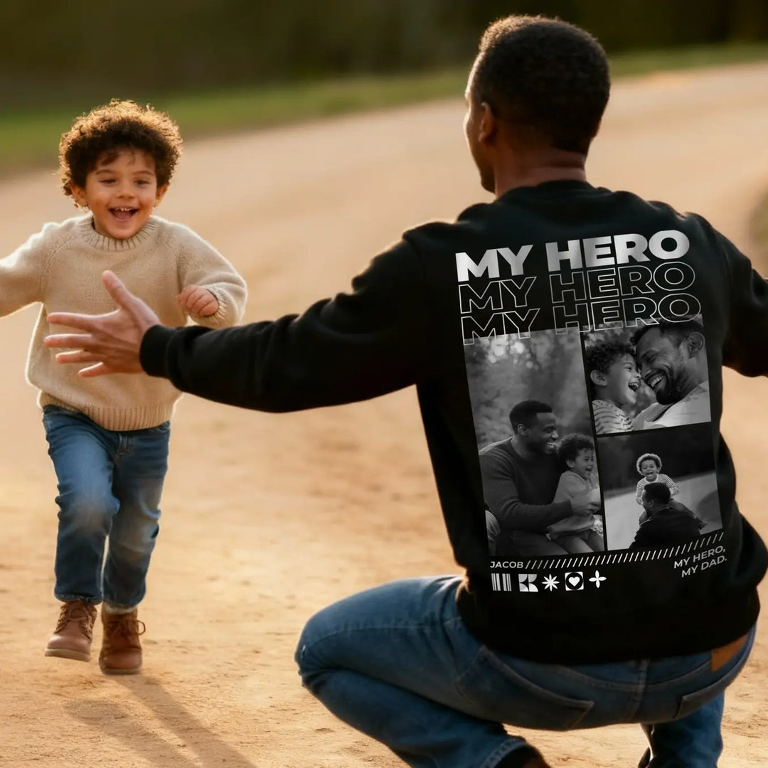 Personalized Sweater "Dad" with Photos
