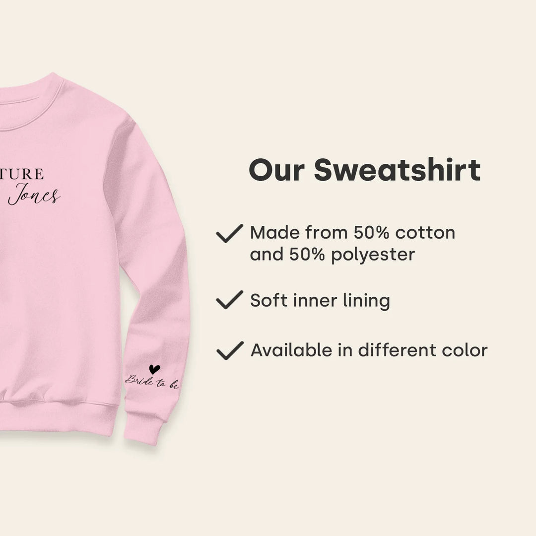 Personalized Sweater "Future Mrs"