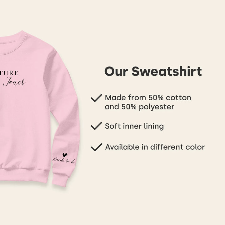 Personalized Sweater "Future Mrs"