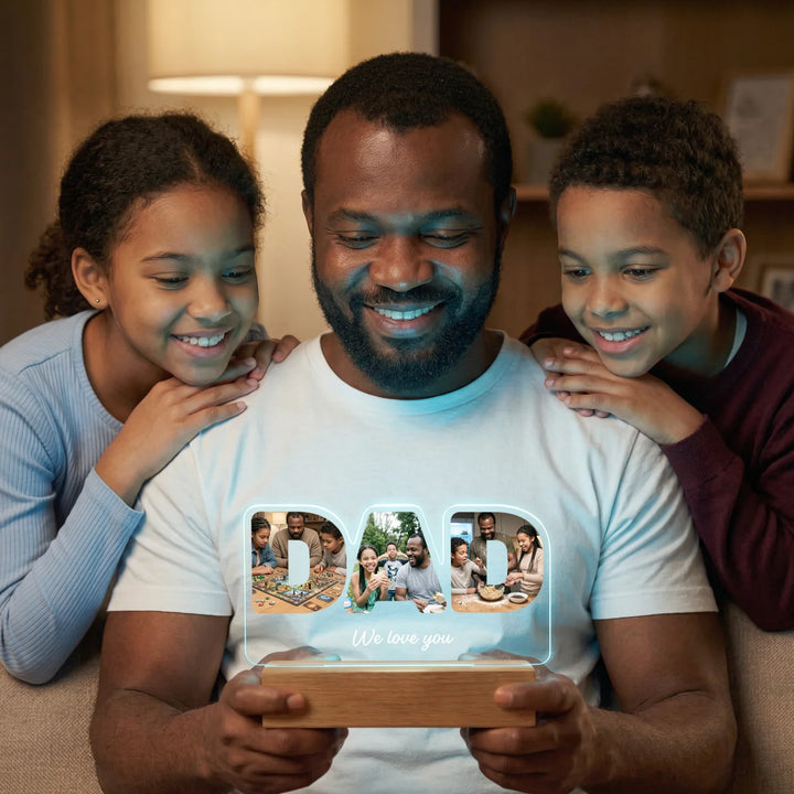 Personalized Acrylic Light "DAD"