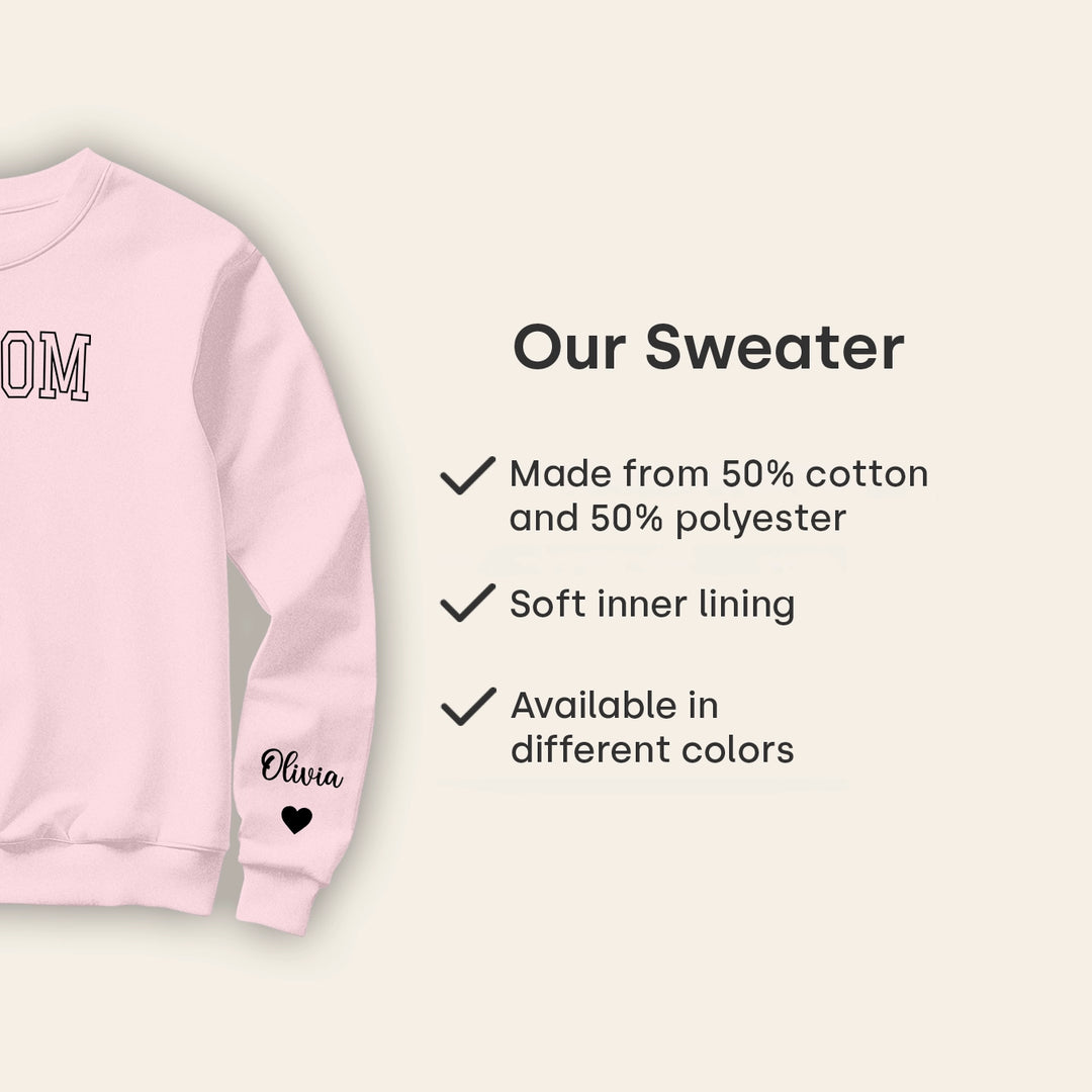 Personalized Sweater "Mama & Kids"