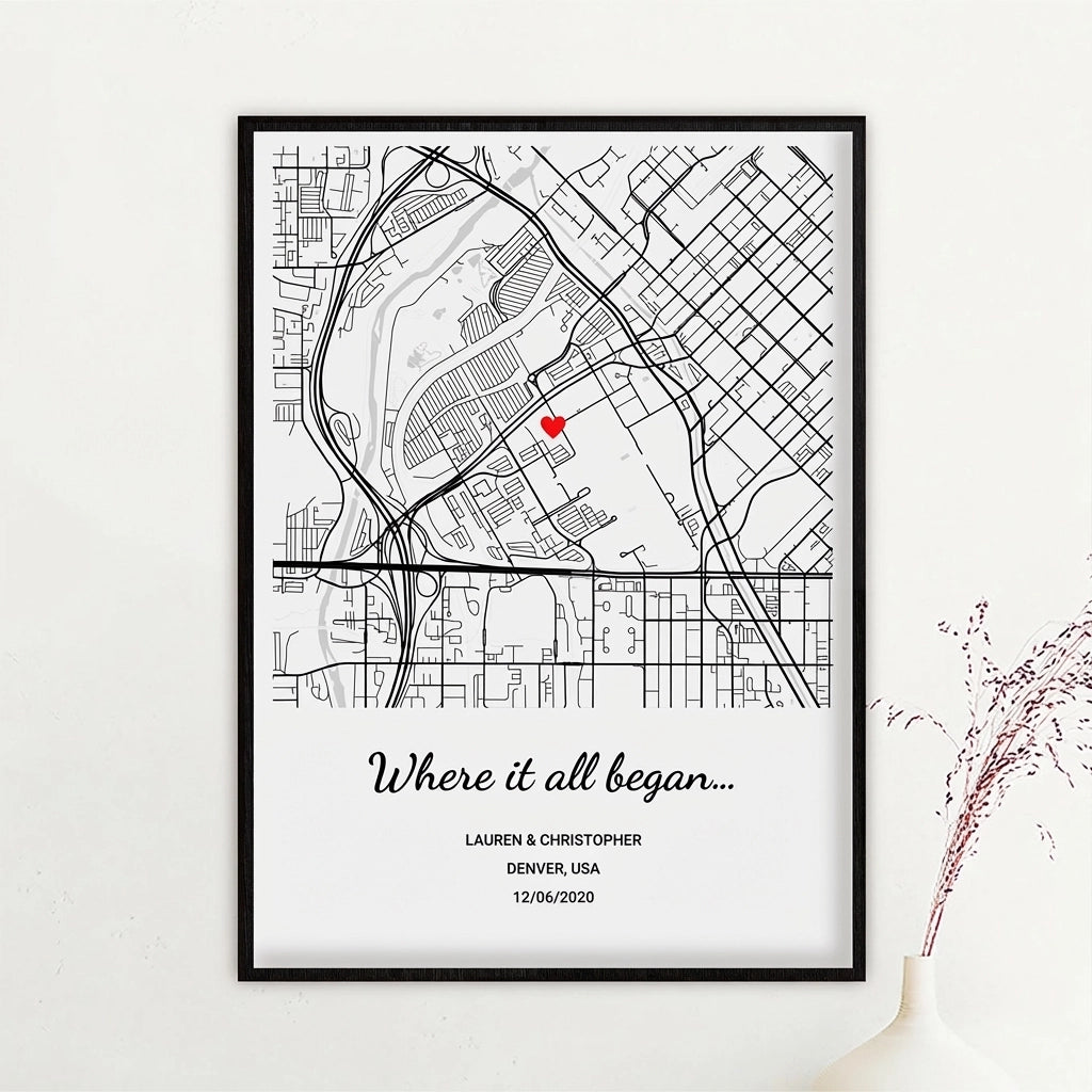 Personalized Poster "Where It All Began"