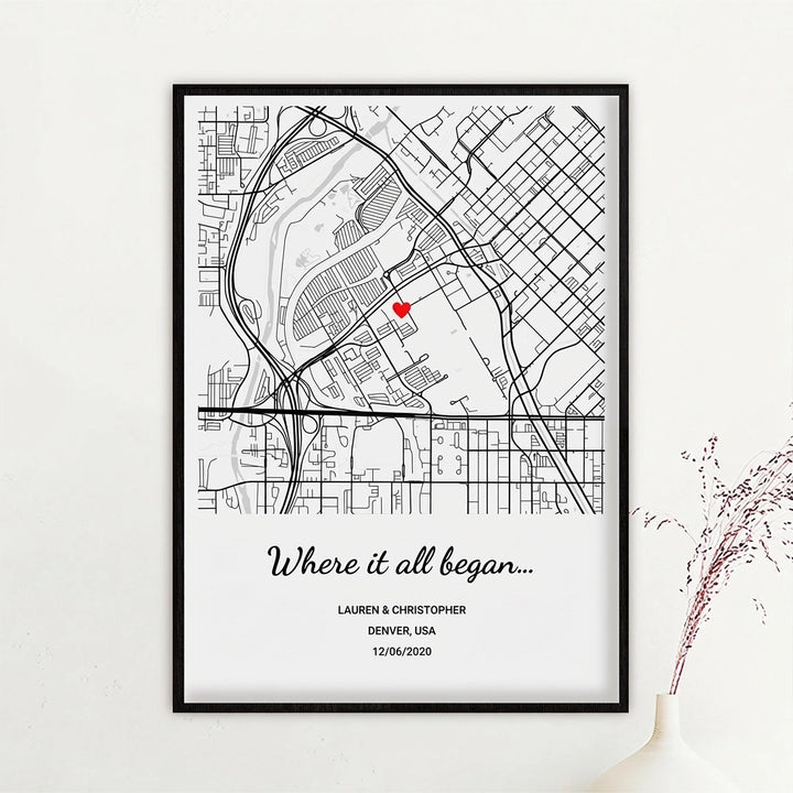 Personalized Poster "Where It All Began"