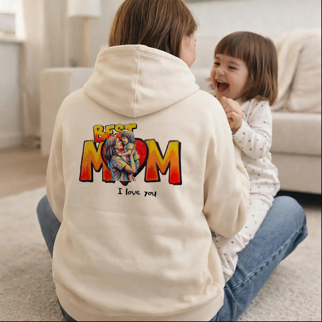 Personalized Hoodie Love "MAMA"