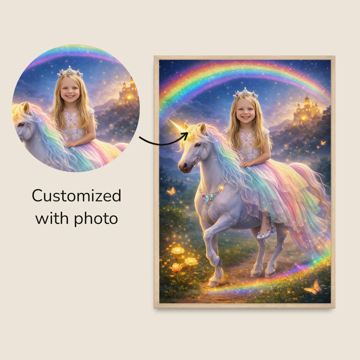 Personalized Children's Poster "Princess"