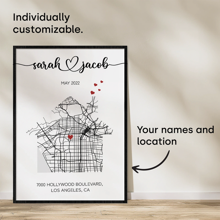 Personalized Poster "Our Home"