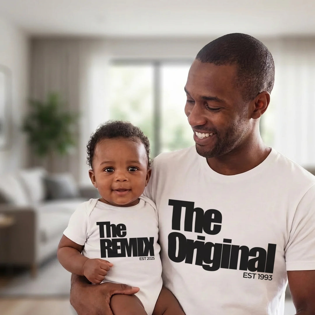 Personalized Partnerlook "The Original & The Remix"