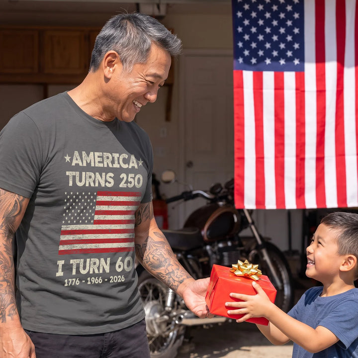 Personalized T-Shirt "America turns 250"