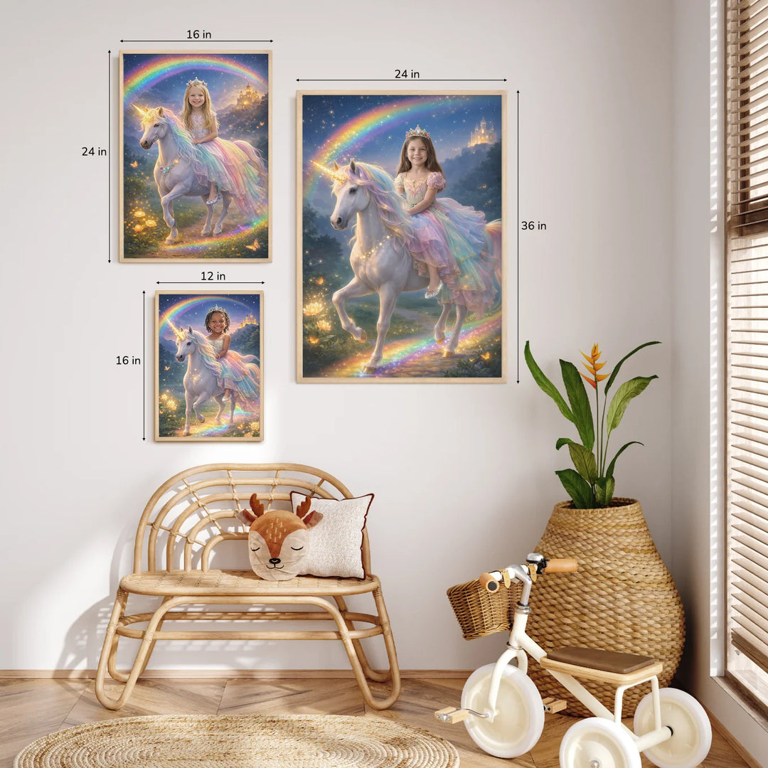 Personalized Children's Poster "Princess"