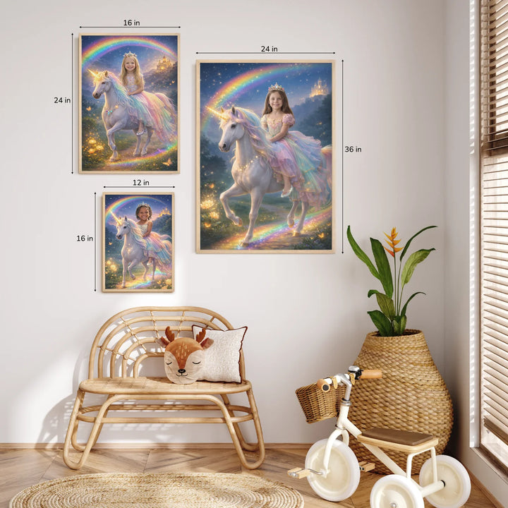 Personalized Children's Poster "Princess"