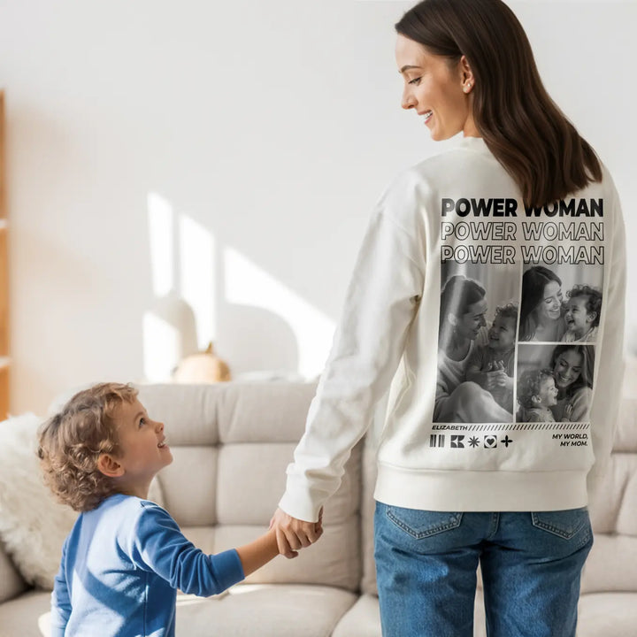 Personalized Sweater "Mom" with Photos