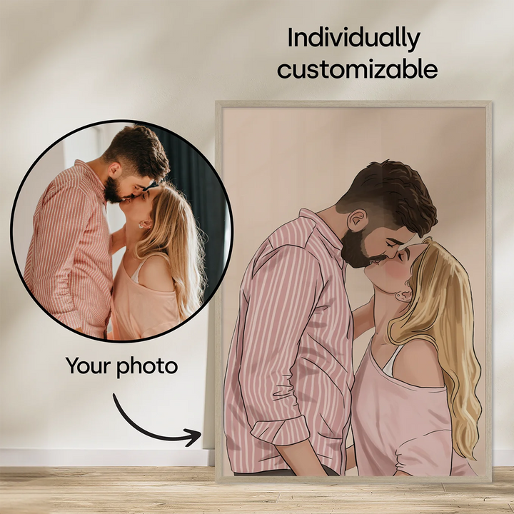 Personalized Poster "Couple Portrait"