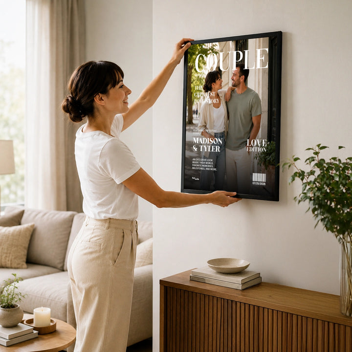 Personalized Poster "Couple Magazine"