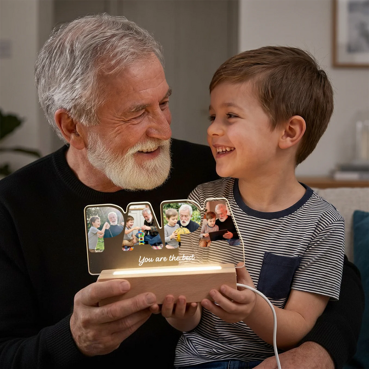 Personalized Acrylic Light "PAPA"