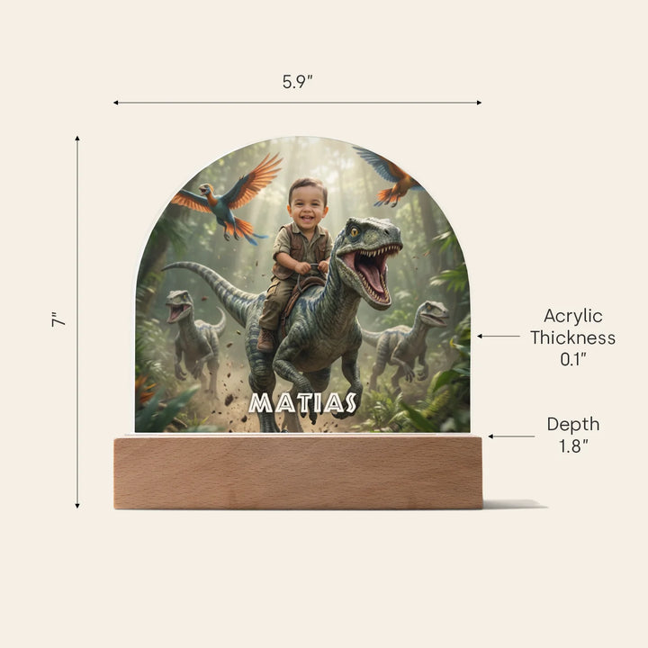 Personalized Night Light "Dino"
