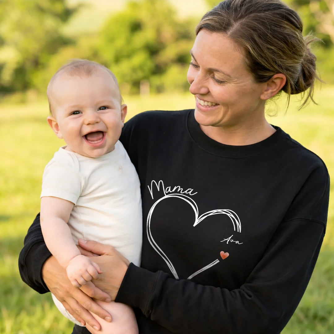 Personalized Sweater "Little Hearts"