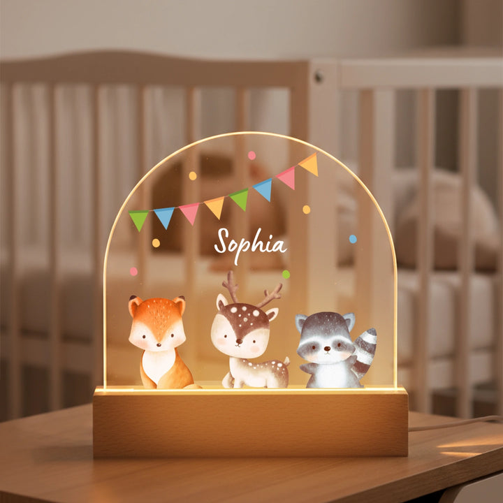 Personalized Night Light "Confetti"