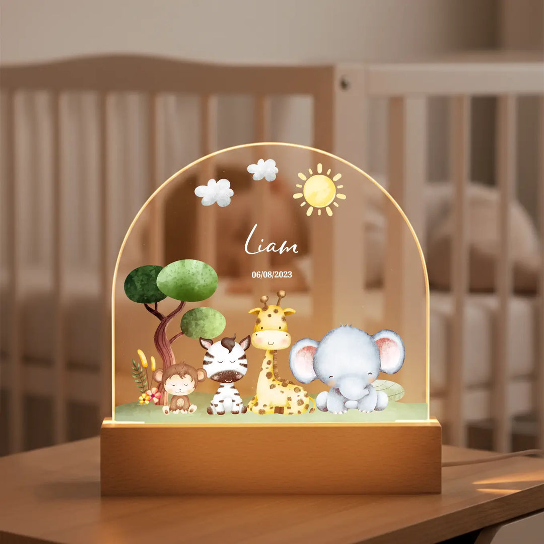 Personalized Nightlight "Safari"