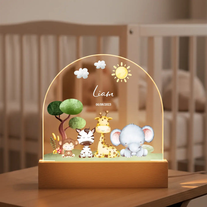 Personalized Nightlight "Safari"