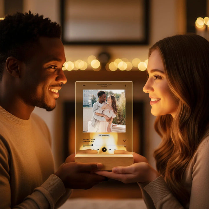 Personalized Acrylic Light "Favorite Song" | Night Light, Decorative Light, Glowlight
