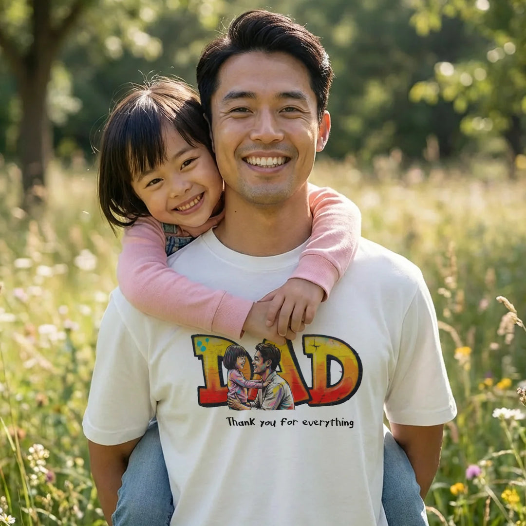 Personalized T Shirt "Love Dad"