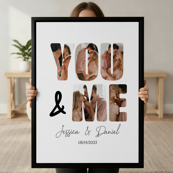 Personalized Canvas "You & Me"