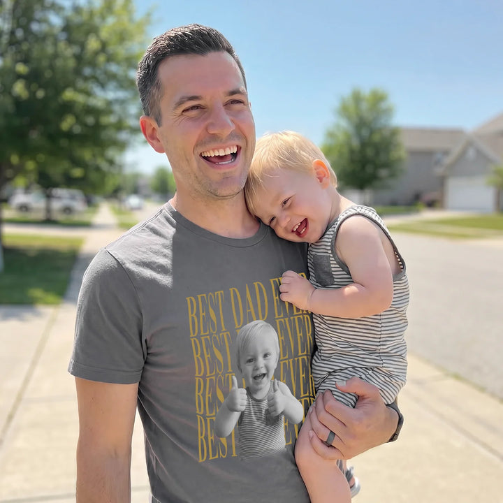 Personalized T Shirt "Best Dad Ever"