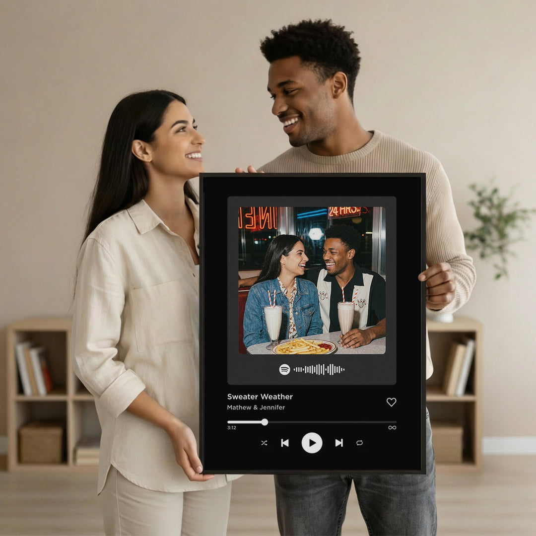 Personalized Music Poster "Favorite Song"