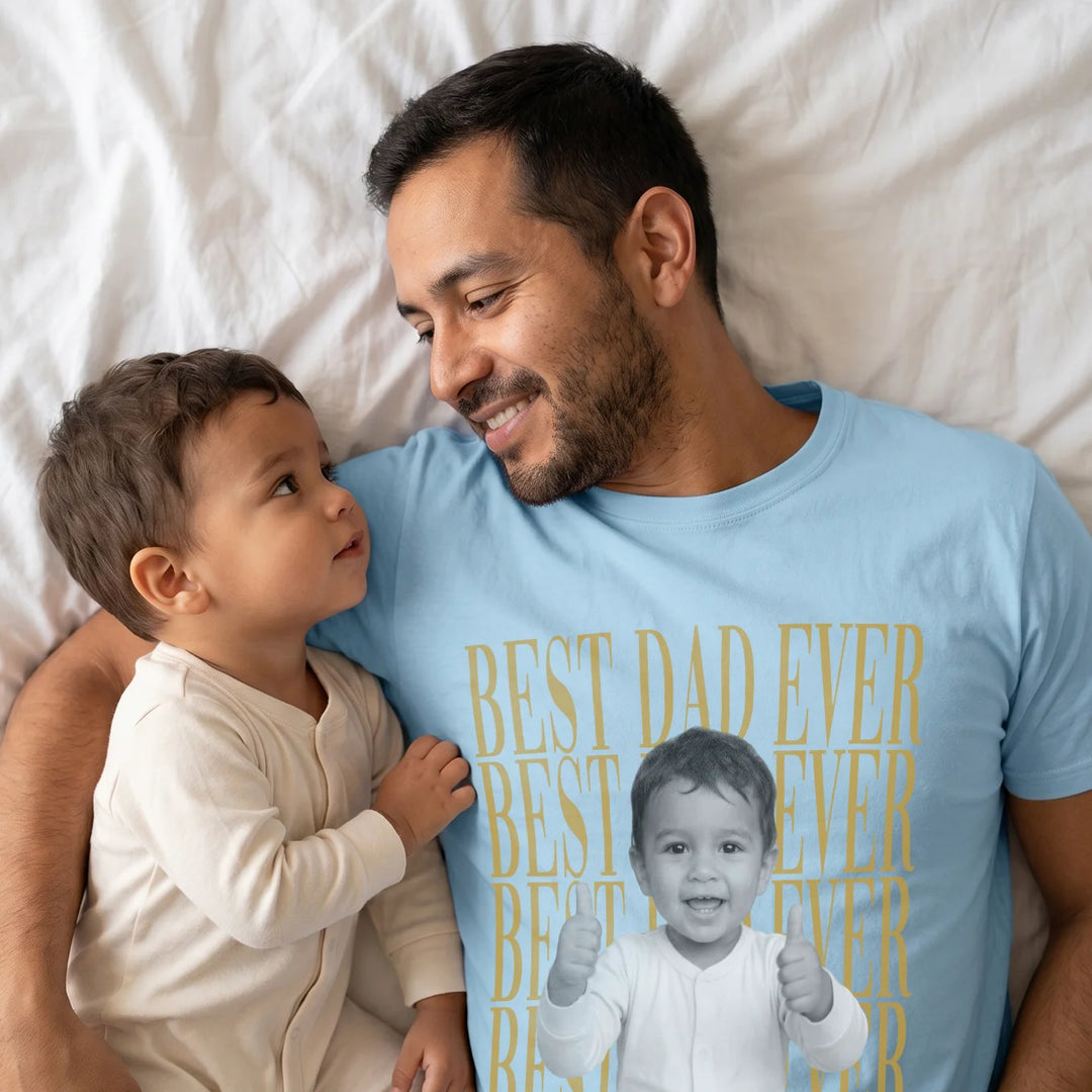 Personalized T Shirt "Best Dad Ever"