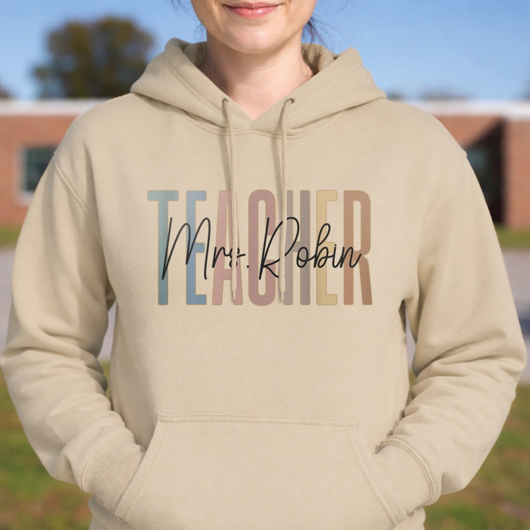 Personalized Hoodie "Teacher"